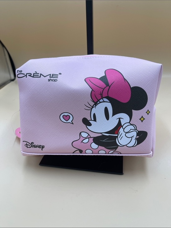 Disney Handbags - Disney Pink Minnie and Micky Mouse Makeup Bag collab with The Creme Durable